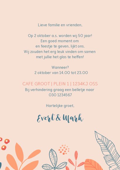 Uitnodiging takjes botanica zalm 3