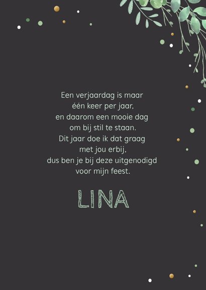 Uitnodiging takjes met krijtbord  3