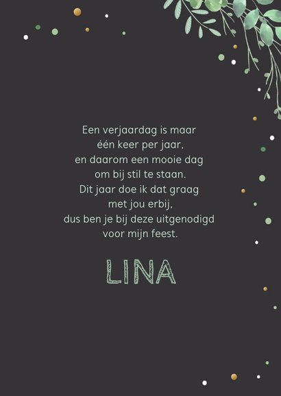 Uitnodiging takjes met krijtbord 3