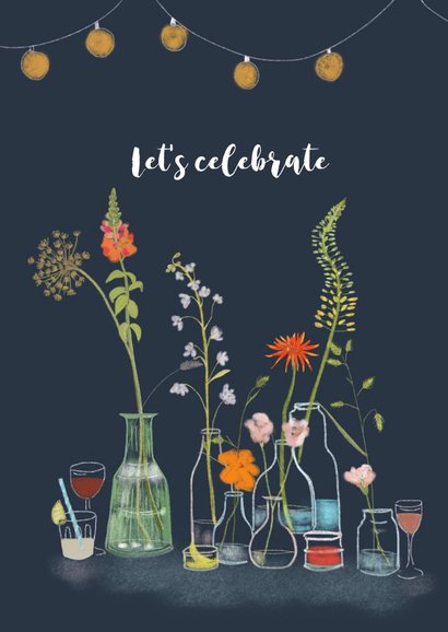 Uitnodiging tuinfeest Flowers & Drinks 2