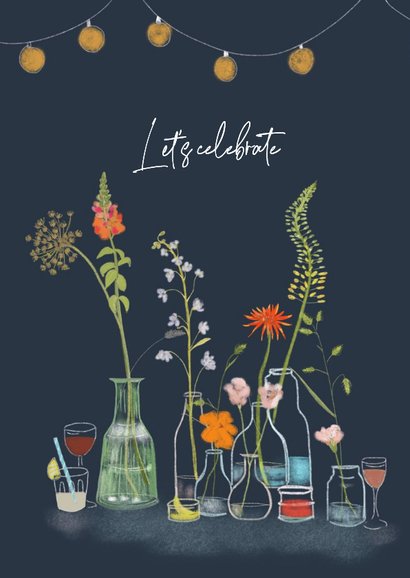 Uitnodiging tuinfeest Flowers & Drinks 2