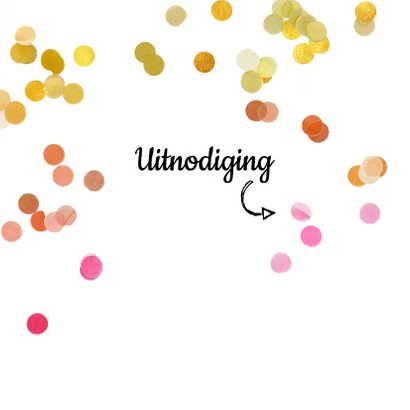 Uitnodiging verjaardag 60 goud 2