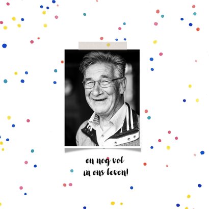 Uitnodiging verjaardag opa feest 2