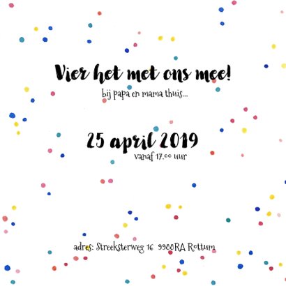 Uitnodiging verjaardag opa feest 3