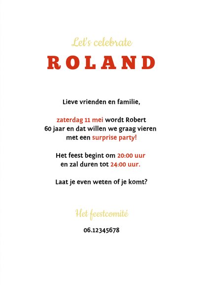 Uitnodiging verjaardagsfeest man retro vintage signs 3