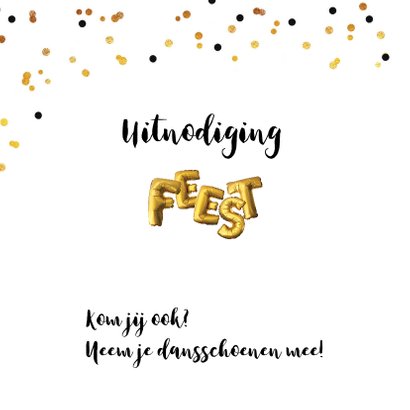 Uitnodiging verjaardagsfeest samen of alleen 2