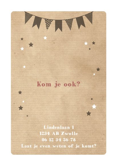 Uitnodiging verjaardagsfeestje 1 jaar poesje 2