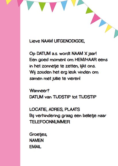 Uitnodiging Verkleedfeestje 3