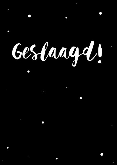 Uitnodiging voor een Examenfeestje 2