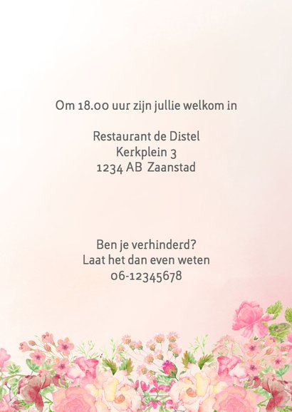 Uitnodiging vrouw verjaardag 3
