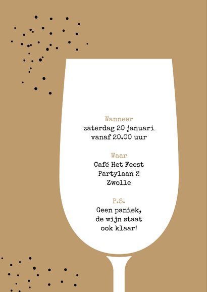 Uitnodiging We gaan Bieren, bieren, bieren 2