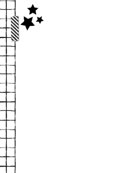 Uitnodiging Zwart Wit Grid 2