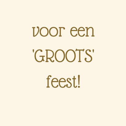 Uitnodigingskaart Tijd klok RB 2
