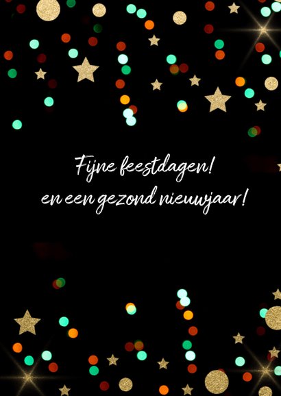 Unieke foto feestelijke kerstkaart - LO 3