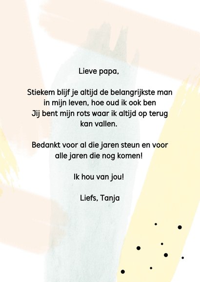 Vaderdag , Altijd mijn liefste papa 3