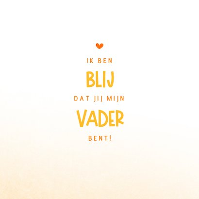 Vaderdag kaart lief grappig zoals jij is er maar eendje 2