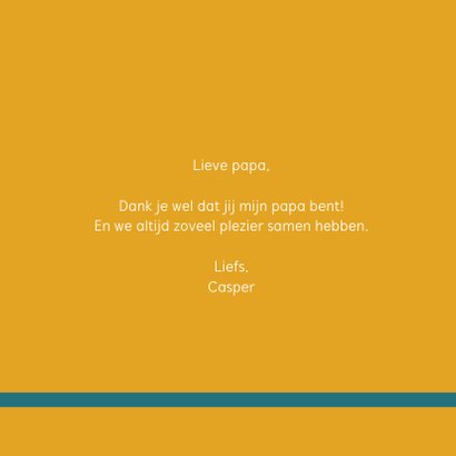 Vaderdag kaart voor de allerliefste papa 3