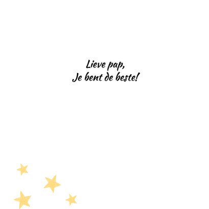 Vaderdag you are the best dad 3