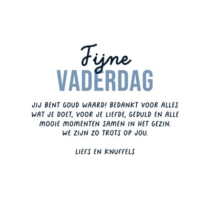 Vaderdagkaart best dad ever foto lintje fijne Vaderdag 3