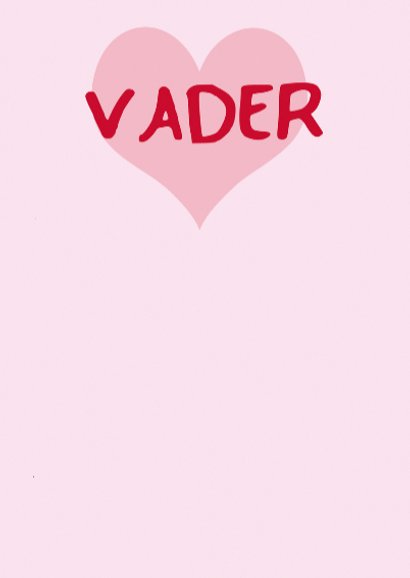 Vaderdagkaart bristy 1 beer met hart 3