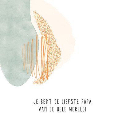 Vaderdagkaart de liefste papa 2