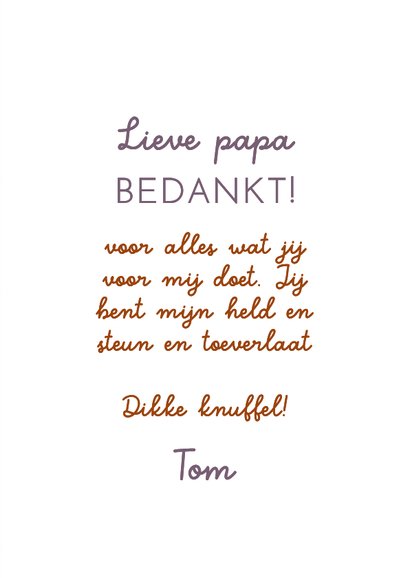 Vaderdagkaart met grappig konijn en ballonnen 3