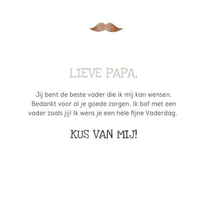 Vaderdagkaart met jou zit het wel snor 3