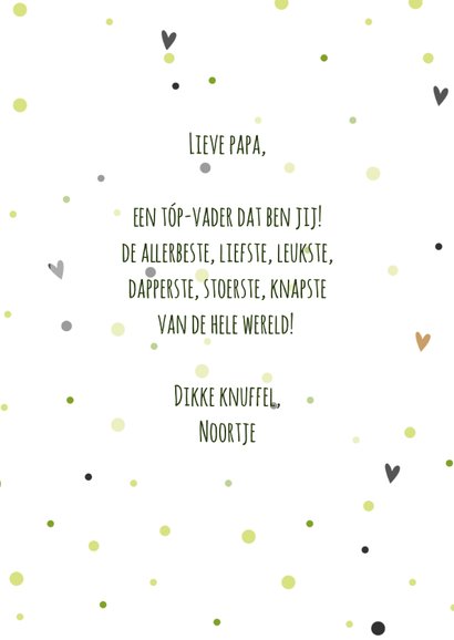Vaderdagkaart mijn papa is de leukste van de wereld 3
