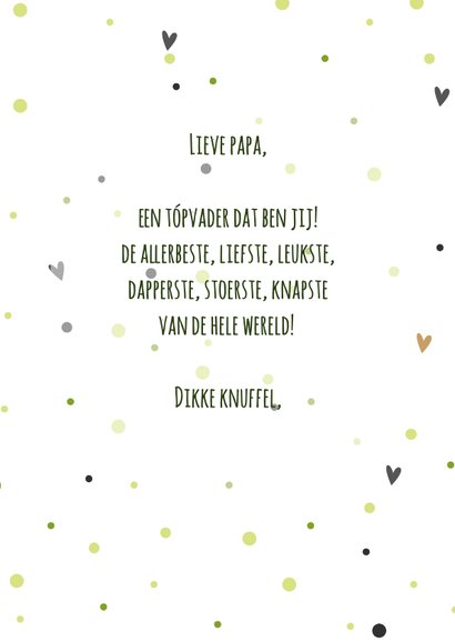 Vaderdagkaart mijn papa is de leukste van de wereld 3