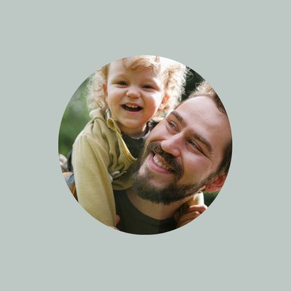 Vaderdagkaart minimalistisch 'liefste papa' 2