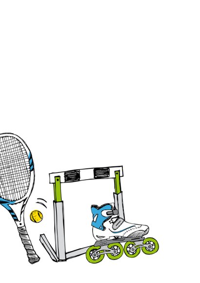 Vaderdagkaart sportief en snel 2
