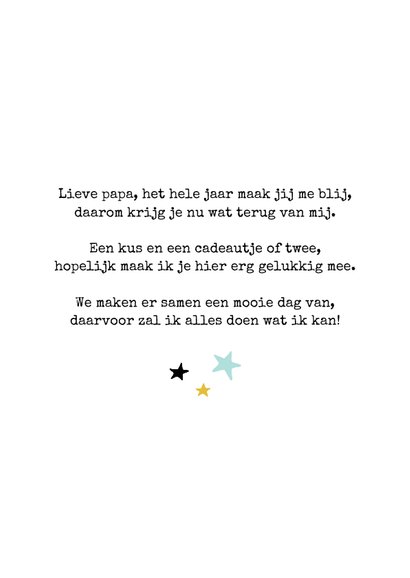 Vaderdagkaart tofste papa 3