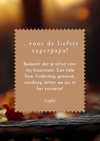 Vaderdagkaartje stoer muisje superheld piepklein berichtje 3