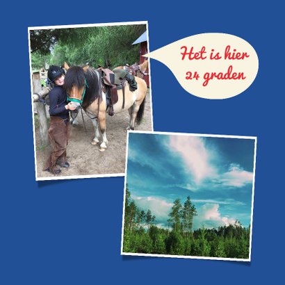 Vakantiegroeten uit Noorwegen met eigen foto's 2