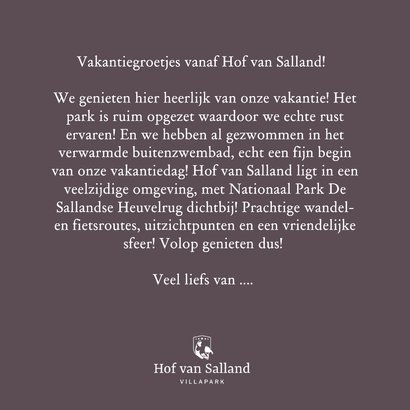 Vakantiegroetjes vanaf Hof van Salland! - Winter 3