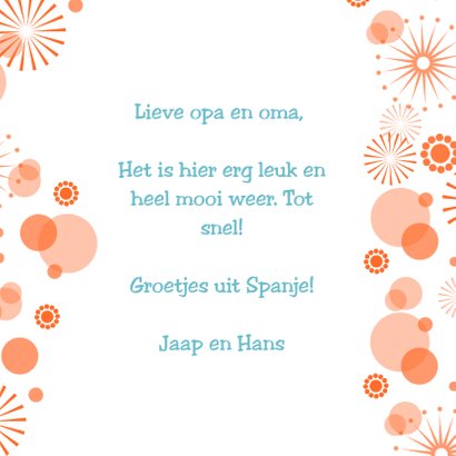 Vakantiekaart zomers - SV 3