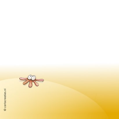 Vakantiekaarten flamingo op het strand 2