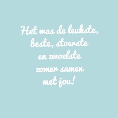 Vakantiekaarten - Zomer 3