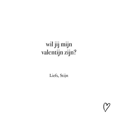 Valentijn - ik vind je lief hartje 3