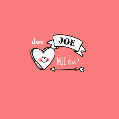 Valentijn love you handlettering 3