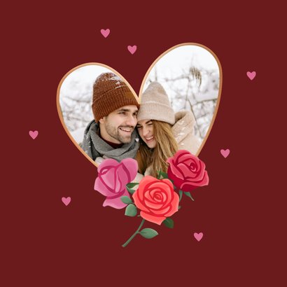 Valentijn rozen hart 2