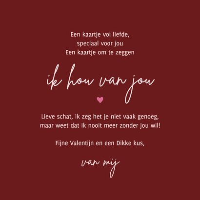 Valentijn rozen hart 3