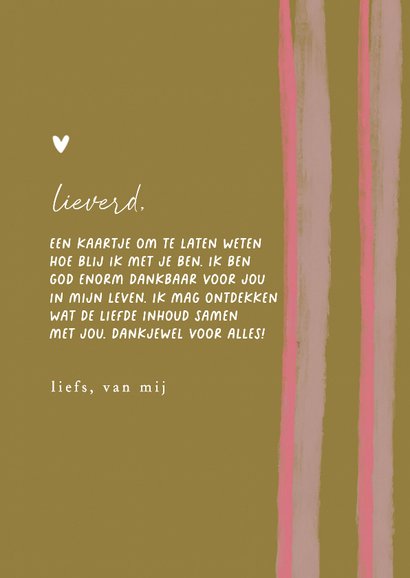 Valentijnskaart christelijk geloof hoop liefde foto strepen 3