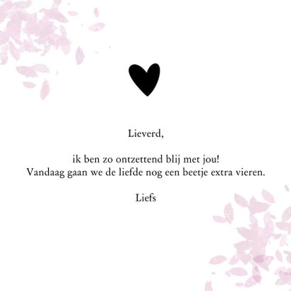 Valentijnskaart - Een lief berichtje voor jou II 3