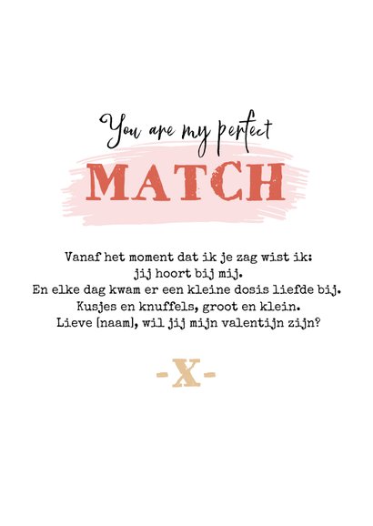 Valentijnskaart humor jam boterham match hartjes grappig 3