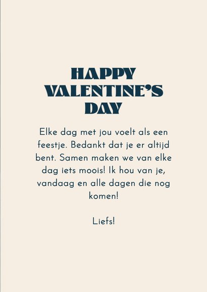 Valentijnskaart i love you donkerblauw roze hartjes 3