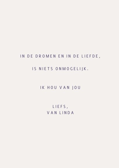 Valentijnskaart - Ik hou van jou tot de maan 3