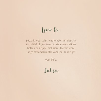 Valentijnskaart ik wou dat ik een knuffel kon geven corona 3