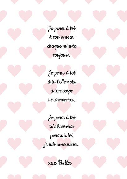 Valentijnskaart Je t'aime 3