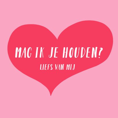 Valentijnskaart - Kat - jij bent leuk - SK 3